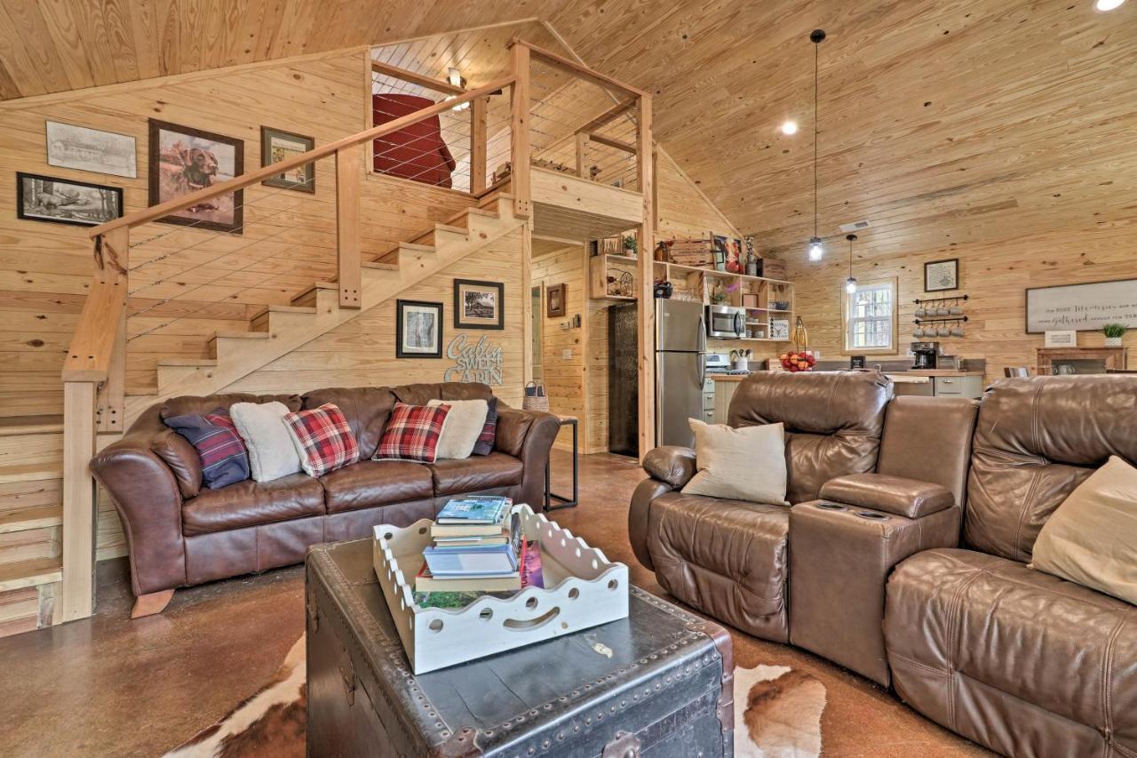 Peaceful Family Cabin On 10 Acres With Game Room! Heflin المظهر الخارجي الصورة